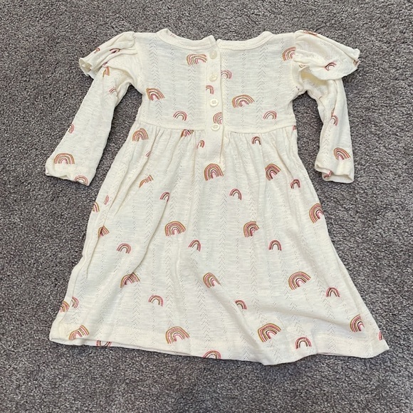 Kate Quinn Tiny Rainbow Pointelle Dress - Picture 4 of 7